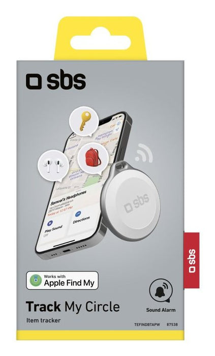 EAN 8018417487538 - SBS TEFINDBTAPW localizador o rastreador GPS Universal Buscador Blanco imagen 2