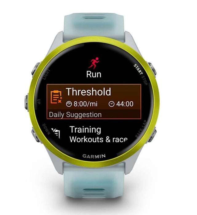 EAN 753759349783 - Garmin Forerunner 570 3,56 cm (1.4") AMOLED 47 mm Digital 454 x 454 Pixeles Pantalla táctil Blanco, Amaril imagen 2