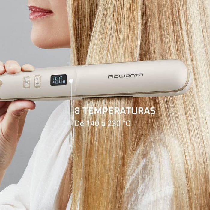 EAN 3121040091173 - Rowenta SF4633F0 Utensilio de peinado Plancha de pelo Caliente Blanco imagen 6