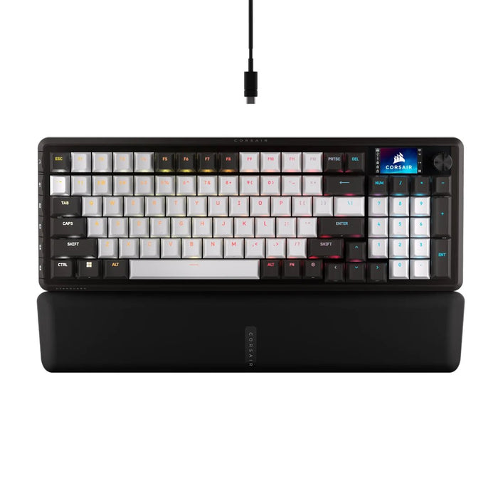 EAN 840440413004 - Corsair CH-91E921E-NA teclado Juego USB QWERTY Inglés de EE. UU. Negro, Blanco imagen 1