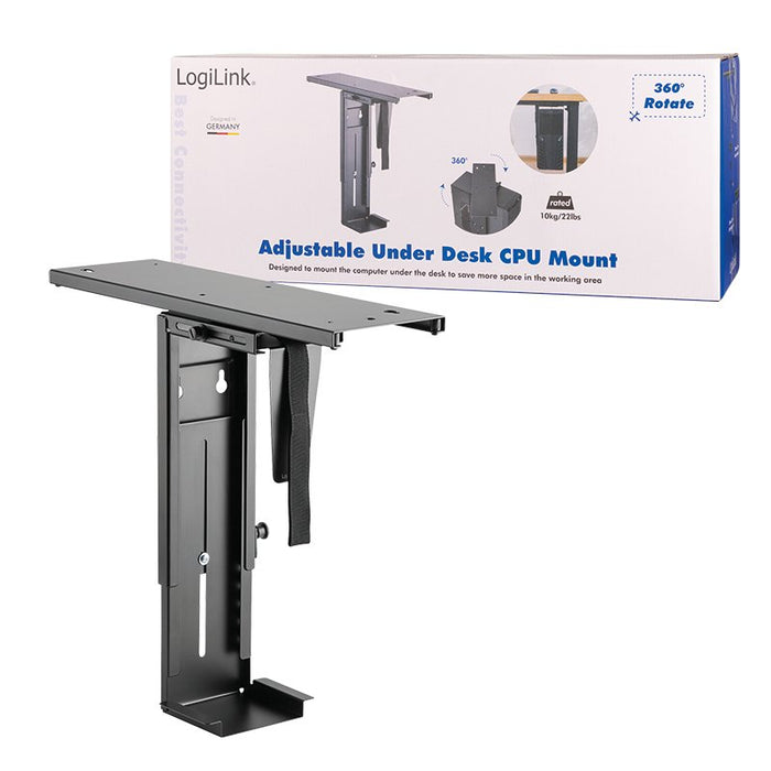 EAN 4052792048094 - LogiLink EO0004 soporte de CPU Soporte de CPU para instalación en escritorio Negro imagen 9