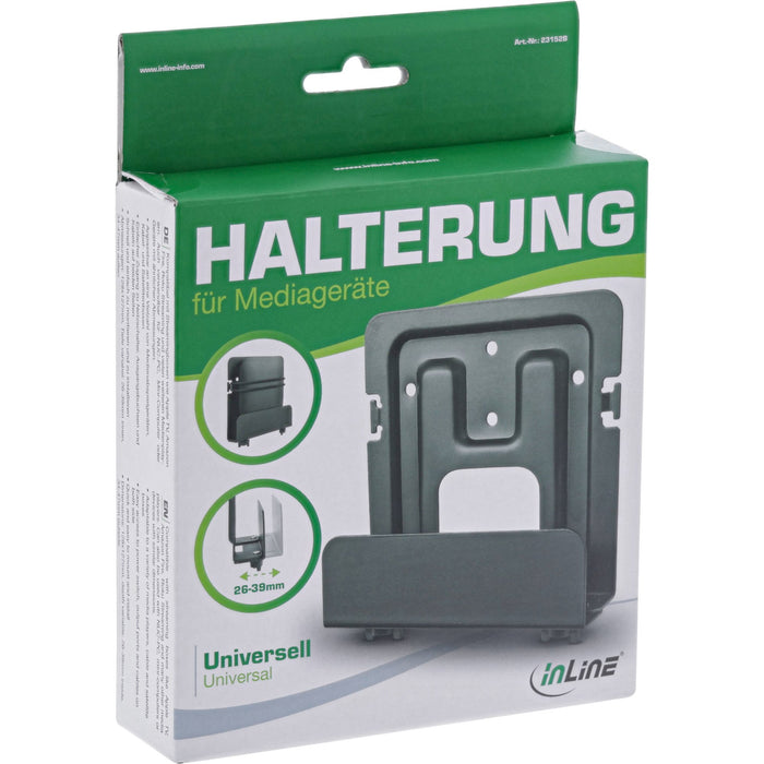 EAN 4043718289219 - InLine 23152B soporte Soporte pasivo Reproductor multimedia Negro imagen 6