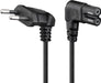 EAN 4040849973505 - Goobay 97350 cable de transmisión Negro 2 m Enchufe tipo C C7 acoplador imagen 1