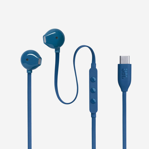 EAN 1200130013911 - JBL Tune 305C Auriculares Alámbrico Dentro de oído Llamadas/Música USB Tipo C Azul imagen 2