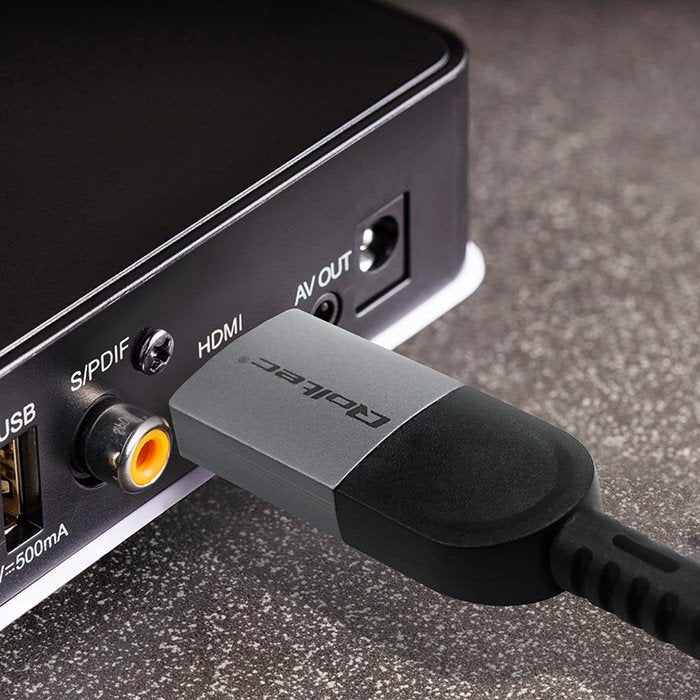 EAN 5901878504384 - Qoltec 50438 adaptador de cable de vídeo 2 m USB Tipo C HDMI Negro imagen 7
