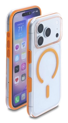 EAN 4043619816422 - DeLOCK 81642 funda para teléfono móvil 16 cm (6.3") Transparente, Naranja imagen 2