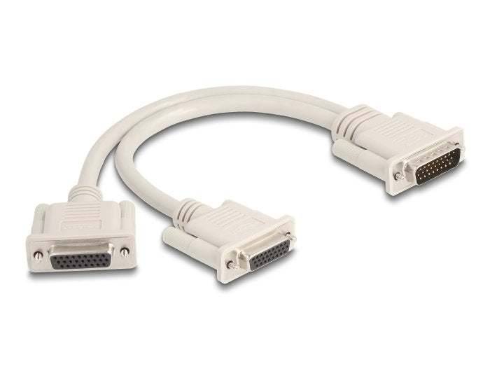 EAN 4043619671717 - DeLOCK 67171 cable de serie Beige 0,3 m DB-26 2 x DB-26 imagen 1