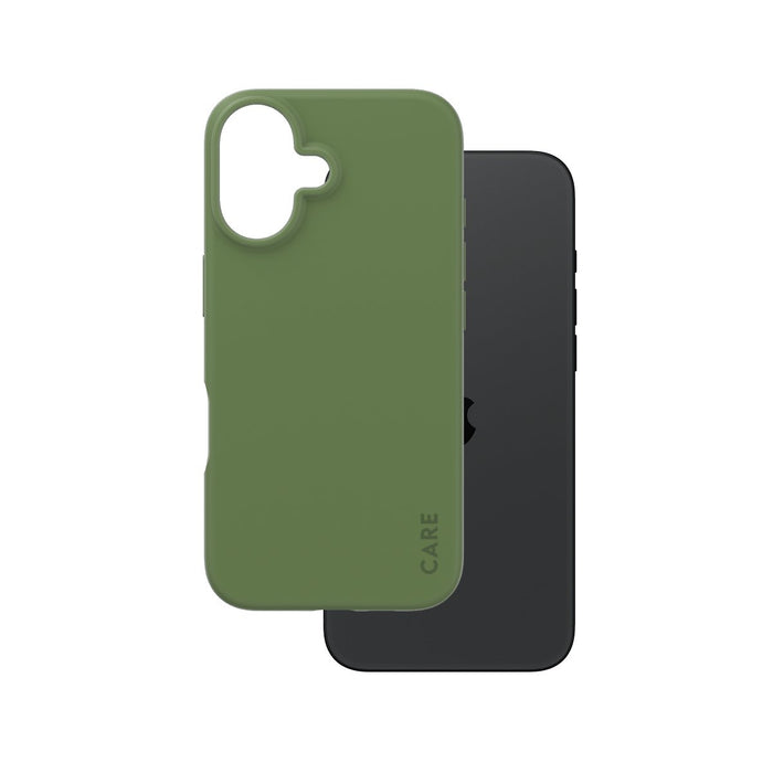 EAN 5715685004674 - PanzerGlass CARE™ by ® Case Green iPhone 16 funda para teléfono móvil Verde imagen 1
