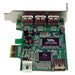 EAN 0065030836661 - StarTech.com PEXUSB4DP tarjeta y adaptador de interfaz imagen 4