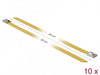 EAN 4043619187904 - DeLOCK 18790 presilla Acero Amarillo 10 pieza(s) imagen 2