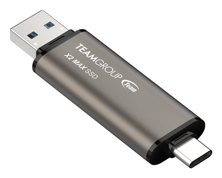 EAN 4711430805979 - Team Group X2 MAX 2 TB USB Type-A / USB Type-C 3.2 Gen 2 (3.1 Gen 2) Gris imagen 2