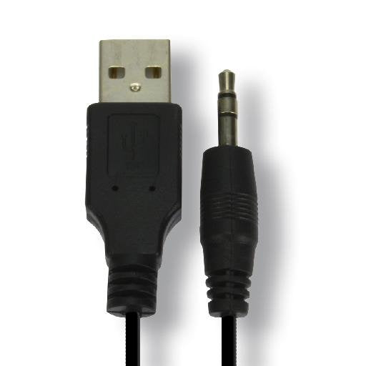 EAN 3700224757373 - MCL HP-USB2/4 altavoz De 1 vía Negro Alámbrico 4 W imagen 2