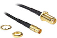 EAN 4043619885770 - DeLOCK 88577 cable coaxial 0,2 m SMA MCX Negro imagen 1