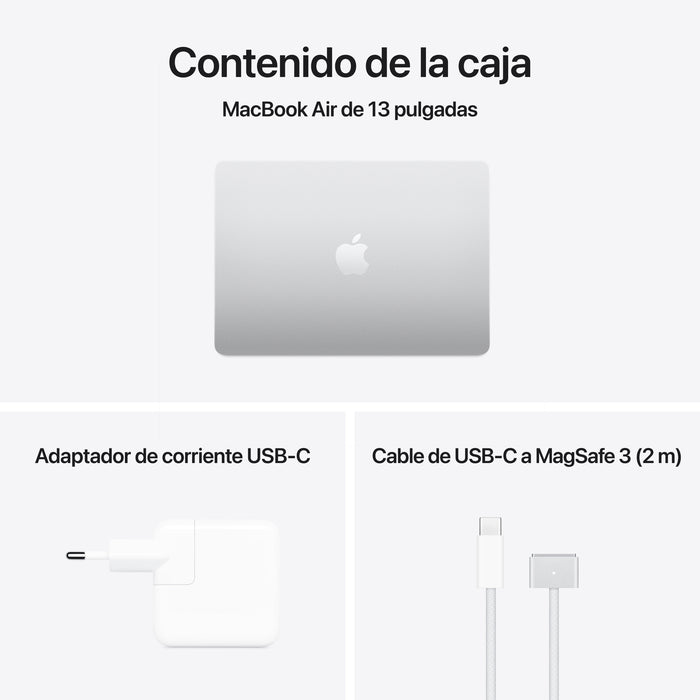 EAN 0195949889004 - Apple MacBook Air Apple M M4 Portátil 34,5 cm (13.6") 24 GB 512 GB SSD Wi-Fi 6E (802.11ax) macOS Sequoia  imagen 11