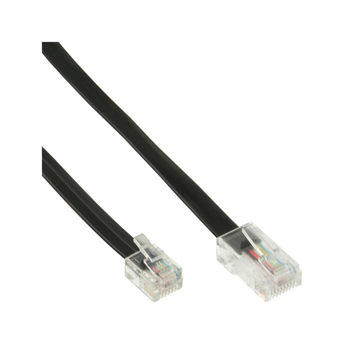 EAN 4043718030927 - InLine 18863 cable telefónico 3 m Negro imagen 1