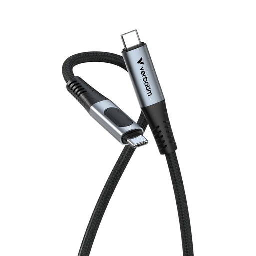 EAN 0023942318491 - Verbatim 31849 cable USB USB4 Gen 2x2 1,2 m USB C Negro imagen 1