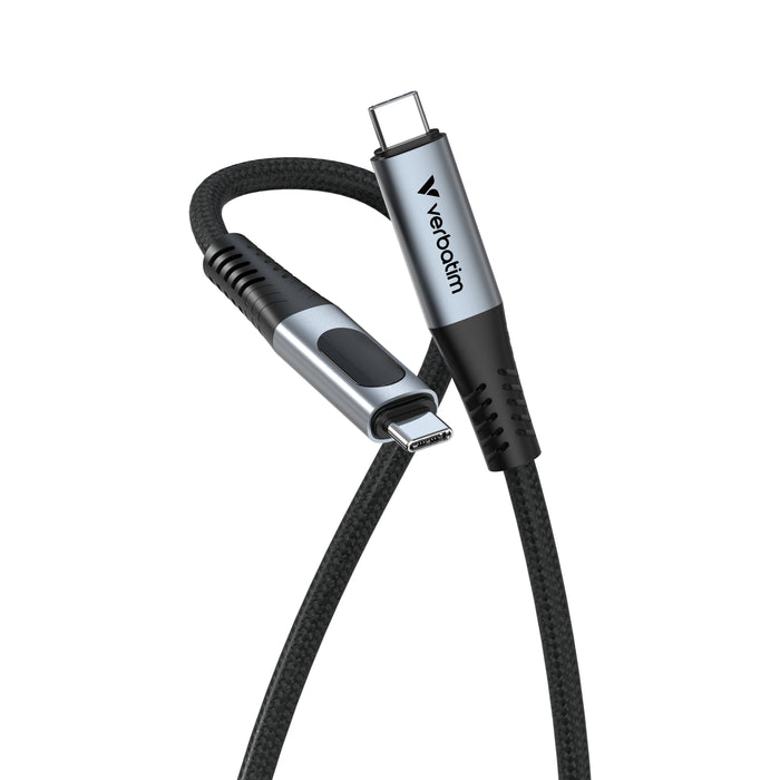 EAN 0023942318491 - Verbatim 31849 cable USB USB4 Gen 2x2 1,2 m USB C Negro imagen 1