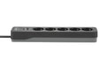 EAN 0731304347033 - APC PME5B-GR limitador de tensión Negro 5 salidas AC 230 V 1,5 m imagen 3