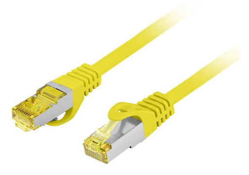 EAN 5901969437171 - Lanberg PCF6A-10CU cable de red Amarillo 0,5 m Cat6a S/FTP (S-STP) imagen 1