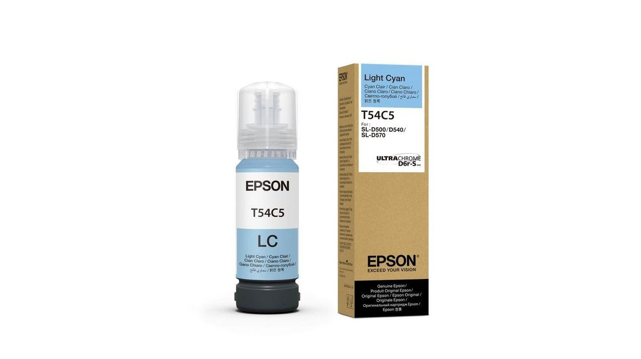 EAN 0010343969858 - Epson C13T54C520 cartucho de tinta 1 pieza(s) Original Cian claro imagen 1