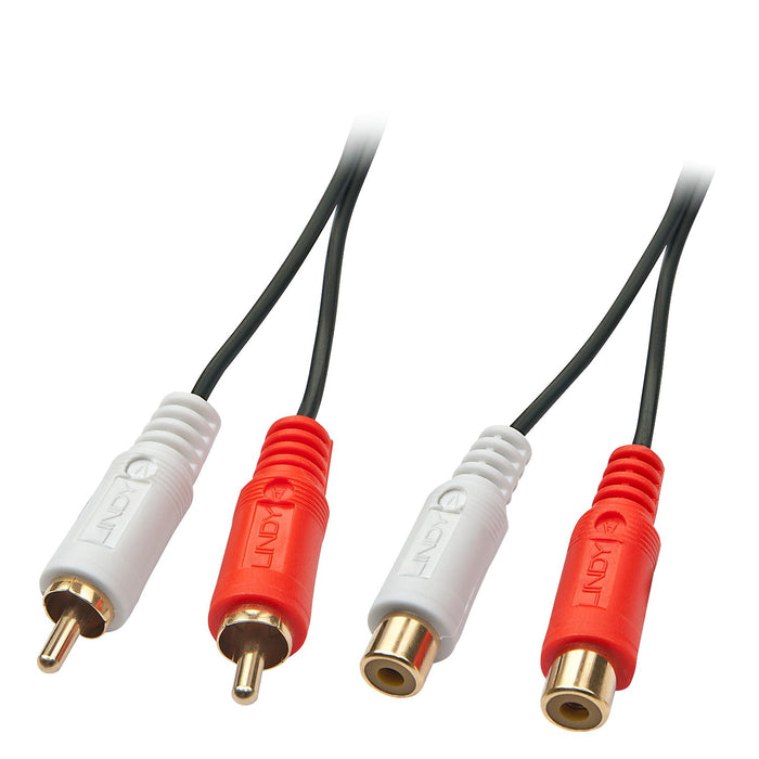 EAN 4002888356749 - Lindy 35674 cable de audio 10 m 2 x RCA Negro imagen 1
