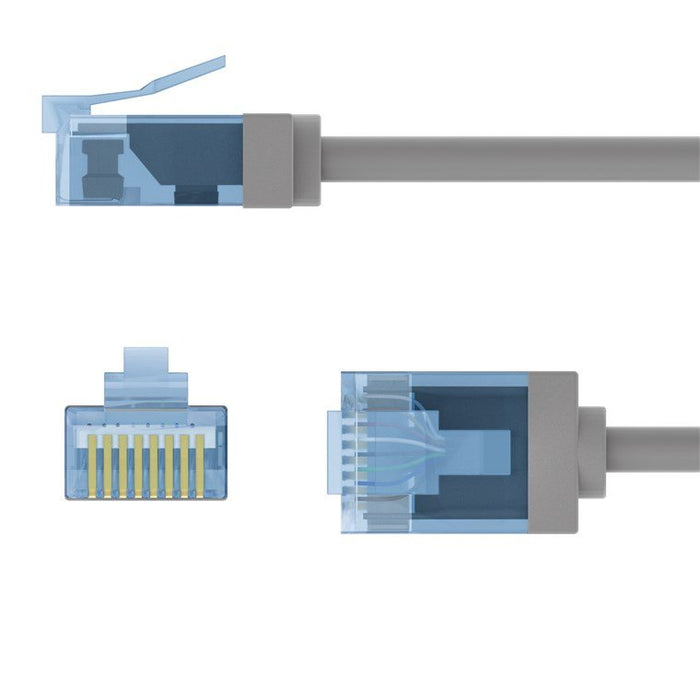 EAN 4040849742231 - Goobay 74223 cable de red Gris 2 m Cat6a U/UTP (UTP) imagen 3