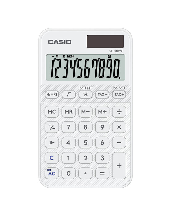 EAN 4549526620867 - Casio SL-310YC calculadora Bolsillo Calculadora básica Blanco imagen 1