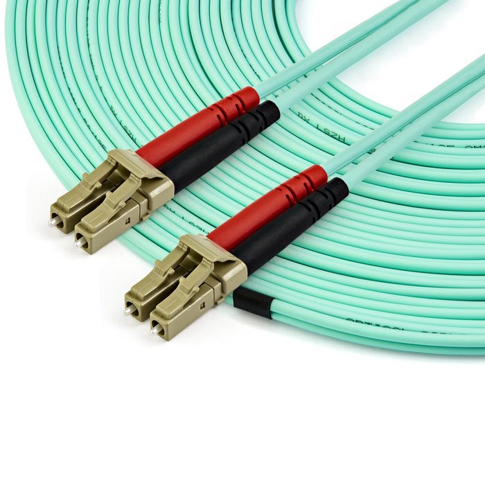 EAN 65030881852 - StarTech.com A50FBLCLC15 Cable de fibra óptica e InfiniBand Color aguamarina imagen 3
