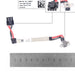 Conector Dc Jack Para Portátil Msi Katana Gf66 11Ue/Gf66 11Ug(Ms-1581) Tacn Gl66 Ms1581 K1G-3004100-H39