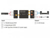EAN 4043619634774 - DeLOCK 63477 convertidor de audio Negro imagen 3