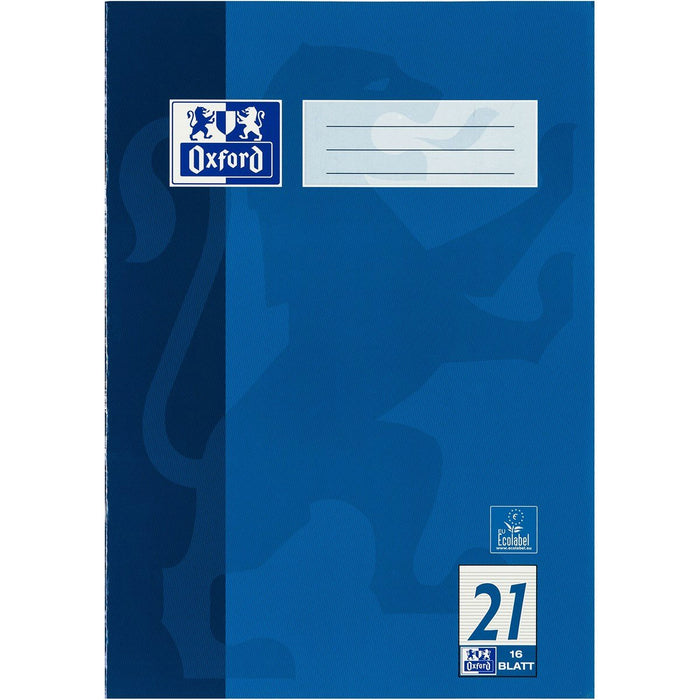 EAN 4006144581708 - Oxford 100050307 cuaderno y block A4 16 hojas Azul oscuro imagen 9