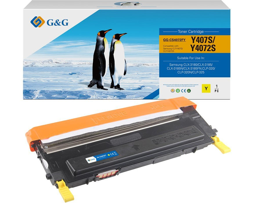EAN 6941881267172 - G&G 14454 cartucho de tóner 1 pieza(s) Compatible Amarillo imagen 1
