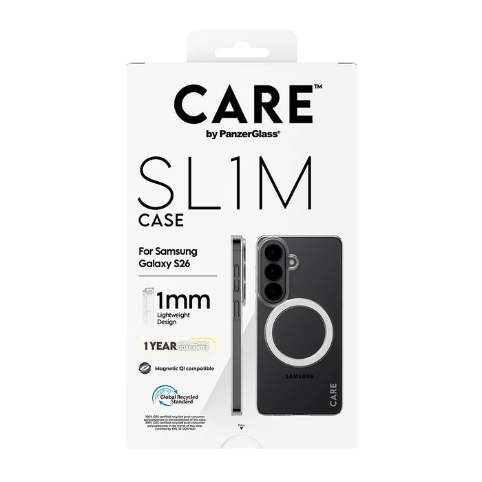 EAN 5715685035197 - PanzerGlass CARE™ by ® SL1M Case Transparent w. Qi Samsung Galaxy S26 funda para teléfono móvil 16 cm (6. imagen 3