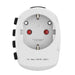 EAN 4047443560421 - Hama World Travel Pro adaptador de enchufe eléctrico Universal Tipo F Blanco imagen 4
