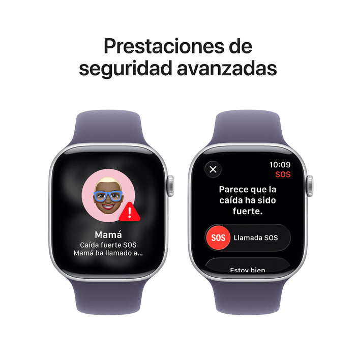 EAN 0195950477757 - Apple Watch Series 11 OLED 46 mm Digital 416 x 496 Pixeles Pantalla táctil 5G Plata Wifi GPS (satélite) imagen 6