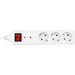 EAN 4043718188260 - InLine 16431Q base múltiple 1,5 m 3 salidas AC Blanco imagen 2