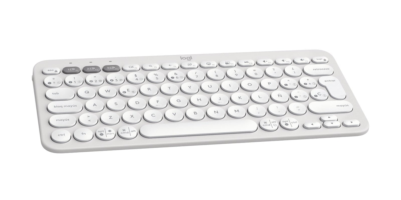 EAN 5099206111226 - Logitech 920-011828 teclado Universal Bluetooth QWERTY Español Blanco imagen 6