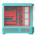 EAN 4711658544438 - Thermaltake CA-11H-00FLWN-00 carcasa de ordenador Full Tower Color menta imagen 4