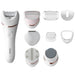 EAN 8710103935544 - Philips BRE740/10 depiladora Rosa, Blanco imagen 1