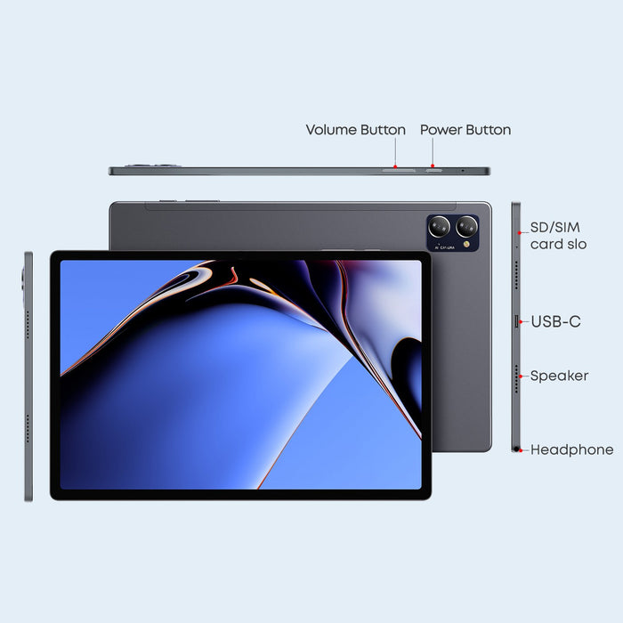 EAN 6935768752448 - Chuwi HiPad X Pro 4G Tigre LTE-TDD & LTE-FDD 128 GB 26,7 cm (10.5") 6 GB Wi-Fi 5 (802.11ac) Android 12 Gr imagen 5