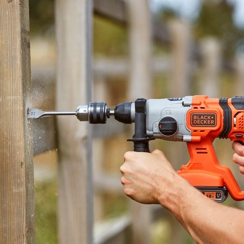 EAN 5035048726822 - Black & Decker BCD900E2K-QW taladro 1880 RPM SDS Plus imagen 12