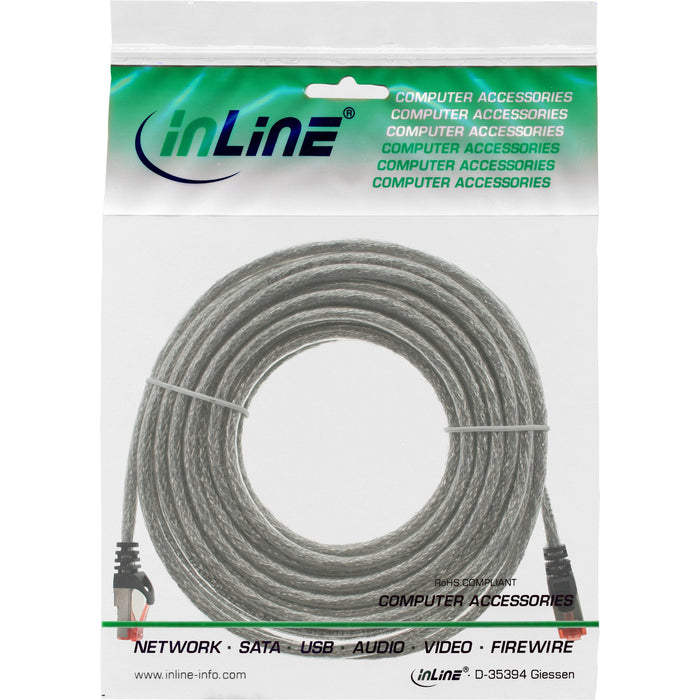 EAN 4043718100521 - InLine 76400T cable de red Transparente 10 m Cat6 S/FTP (S-STP) imagen 3