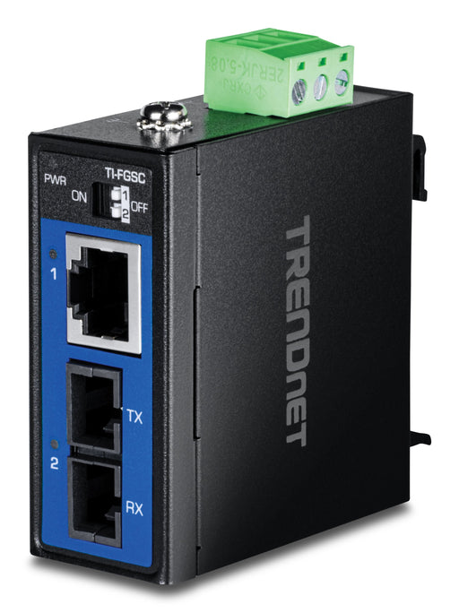 EAN 710931163186 - Trendnet TI-FGSC convertidor de medio 1000 Mbit/s 1310 nm Negro imagen 1