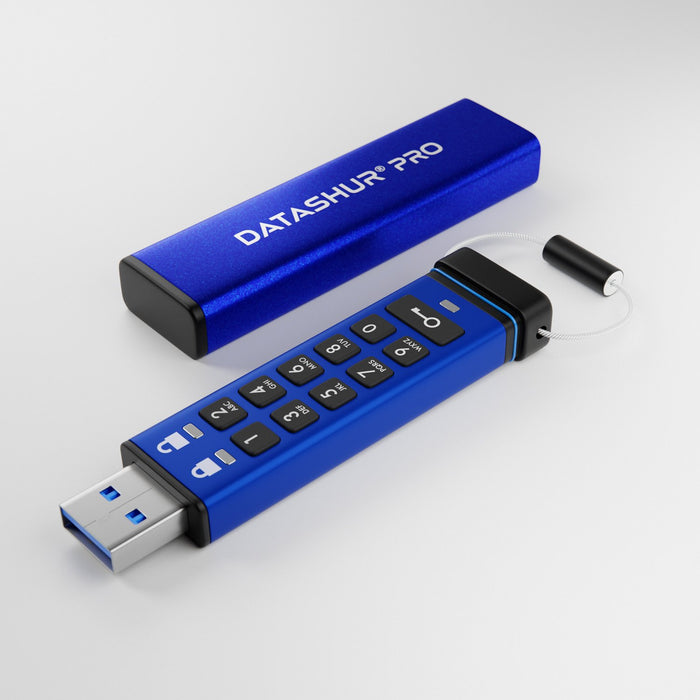 EAN 5060220251137 - iStorage datAshur Pro unidad flash USB USB tipo A 3.2 Gen 1 (3.1 Gen 1) Azul imagen 1