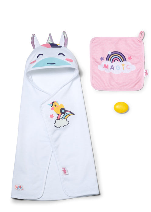 EAN 4001167837573 - BABY born Hooded Towel Set Conjunto de baño para muñecas imagen 1