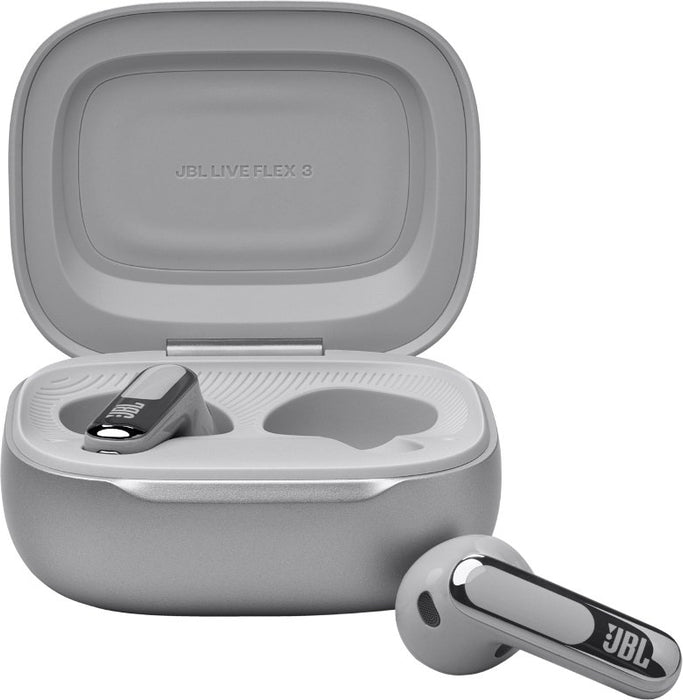 EAN 1200130012273 - JBL Live Flex 3 Auriculares Inalámbrico Dentro de oído Llamadas/Música/Deporte/Uso diario Bluetooth Plata imagen 2