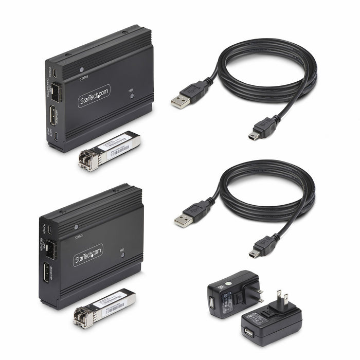 EAN 65030901123 - StarTech.com FD121-KVM-EXTENDER extensor KVM Transmisor y receptor imagen 8