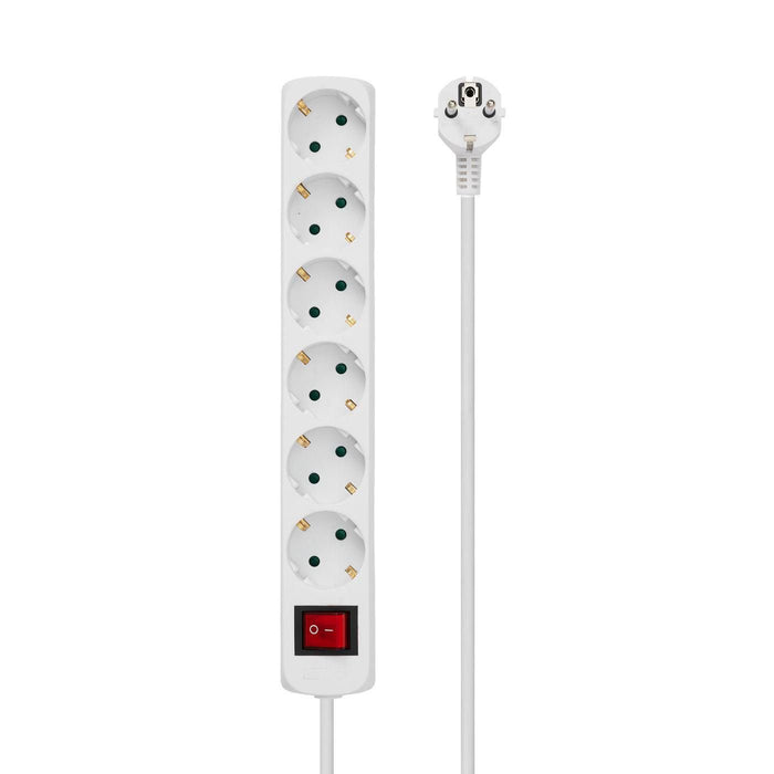 EAN 5711045108747 - Microconnect GRU0063W base múltiple 3 m 6 salidas AC Interior Blanco imagen 2