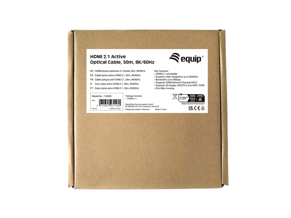 EAN 4015867231180 - Equip 119455 cable HDMI HDMI tipo A (Estándar) Negro imagen 5