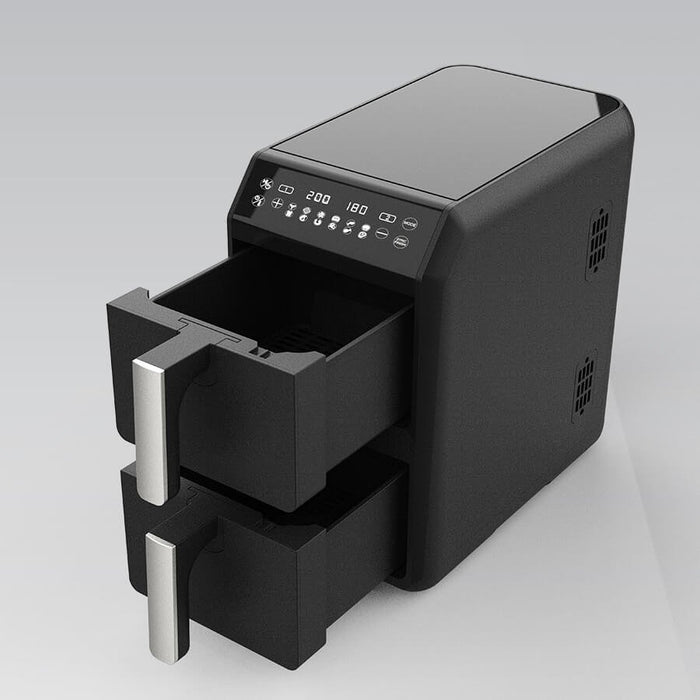 EAN 4897144673353 - Maestro MR-761 freidora Doble 10 L Independiente 2400 W Freidora de aire caliente Negro imagen 3